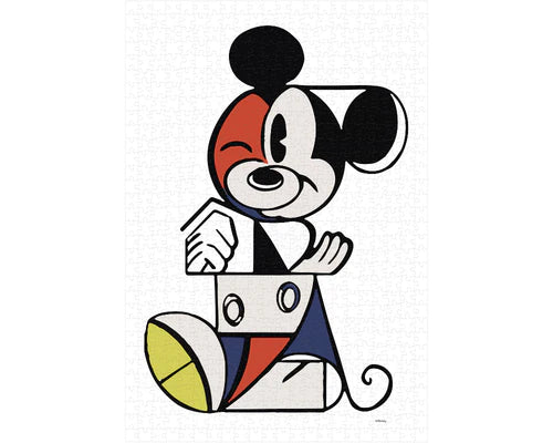 Rompecabezas Arte Mickey Disney 600 Piezas De Plástico