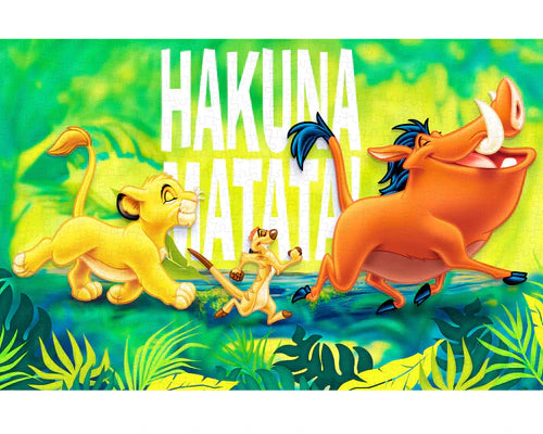 Rompecabezas El Rey León Hakuna Matata 600 Piezas Disney