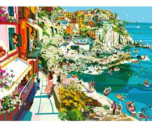Rompecabezas Romance en las Cinque Terre 1500 piezas
