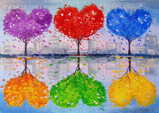 Amor Mutuo: Rompecabezas 1000 Piezas Enjoy Puzzle