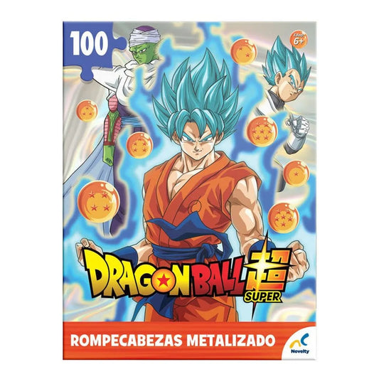 Rompecabezas Metalizado Dragon Ball Super 100 piezas