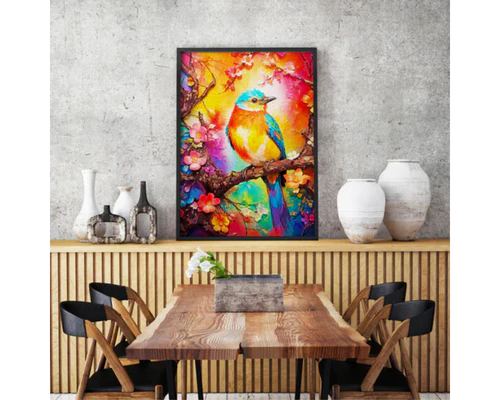 Pajarito de Colores: Rompecabezas 1000 Piezas Enjoy Puzzle