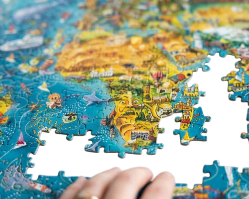 Sara Drake: Mundo Miniatura Rompecabezas 2000 Piezas Marca Heye