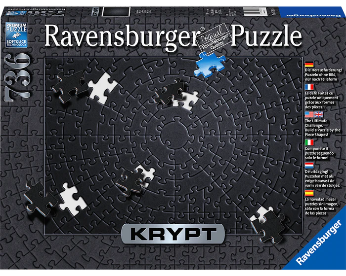 Krypt - Negro: Rompecabezas 651 Piezas Ravensburger