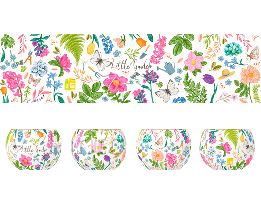 Rompecabezas Maceta Pequeño Jardín 80 piezas