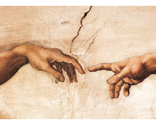 Miguel Angel: La Creación De Adán: Rompecabezas de Arte 1000 Piezas Eurographics
