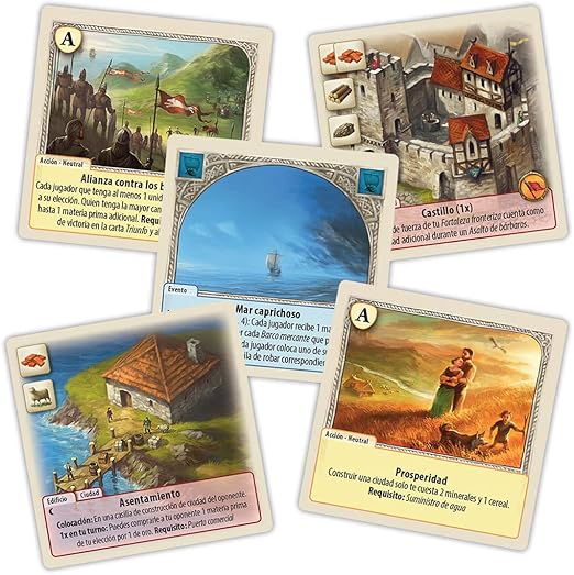 Catan El Duelo Expansión Eras Oscuras Eras Doradas