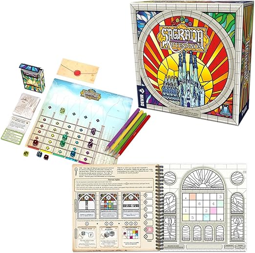 Sagrada: Artesanos Juego de Mesa en Español