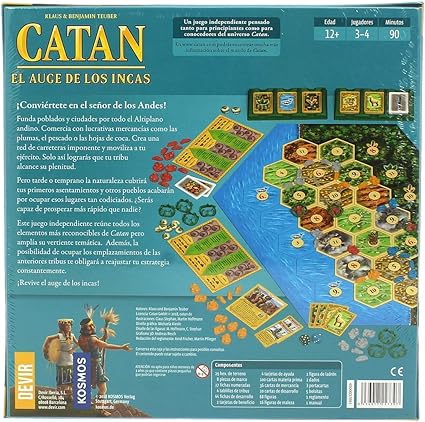 Catan El Auge De Los Incas