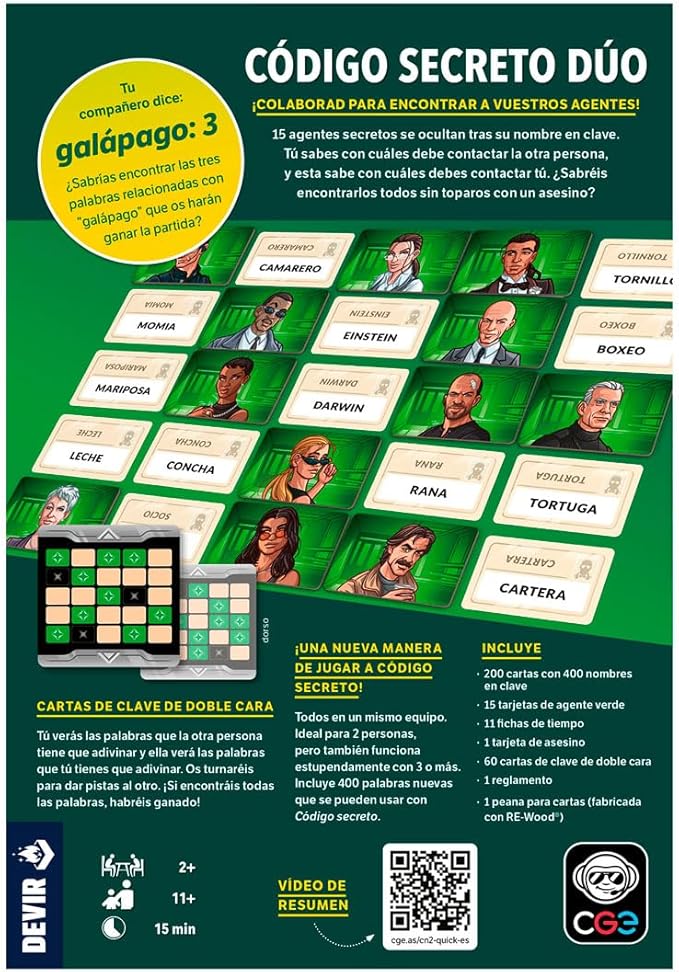 Código Secreto Dúo (Edición 2025) ESPAÑOL