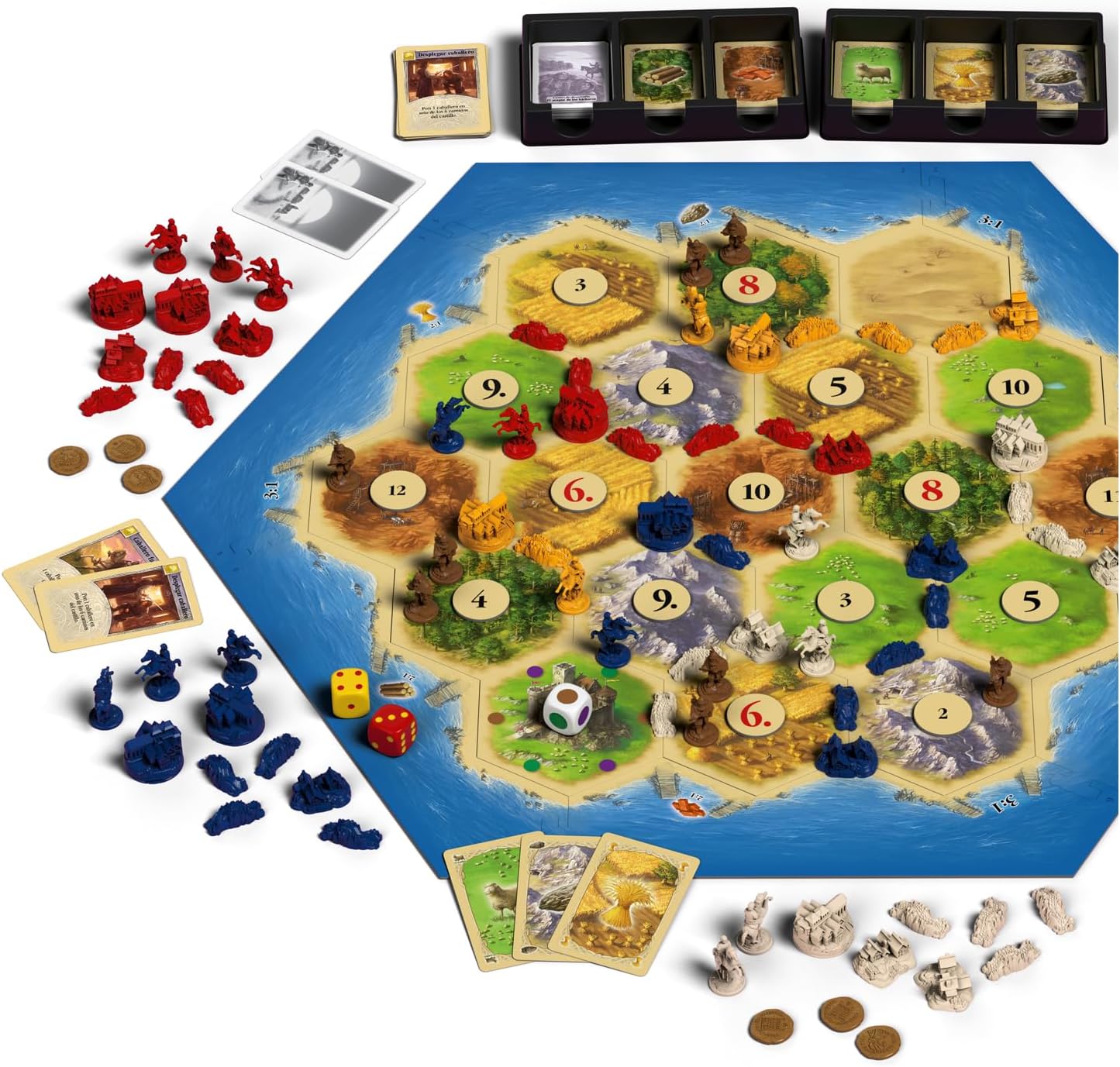 Catan Expansión Mercaderes y Bárbaros