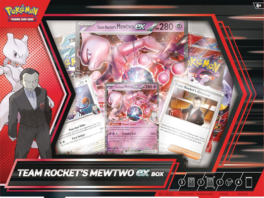 Pokémon TCG: Mewtwo ex del Equipo Rocket (Español)