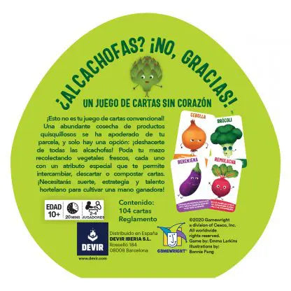 Alcachofas ¡No, Gracias!