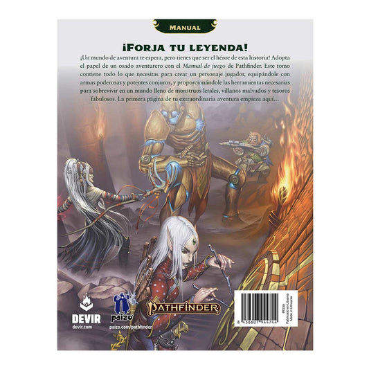 Pathfinder 2a Edición: Manual de Juego (Remaster) - ESPAÑOL