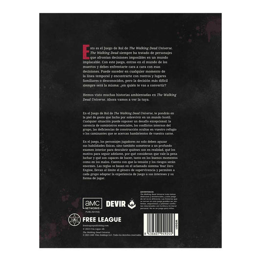 The Walking Dead: Libro Básico ESPAÑOL