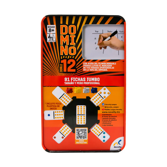 Dominó Doble 12 Tren Cubano