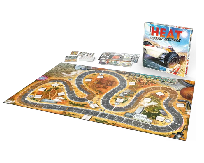 Heat: Terreno Inestable Expansión en Español. Asmodee