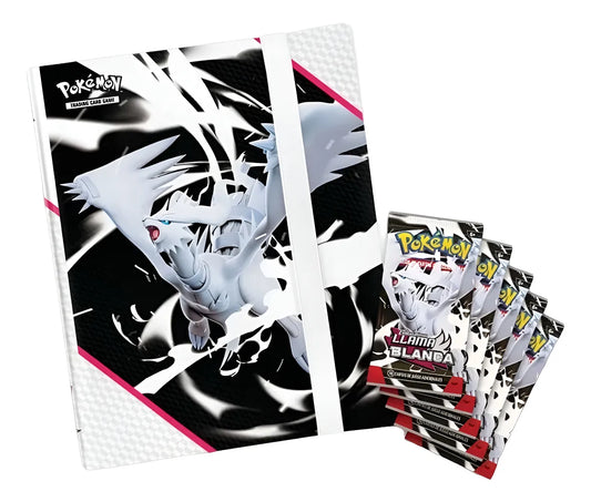 Pokémon TCG: Scarlet & Violet 10.5 White Flare Binder Collection - ESPAÑOL