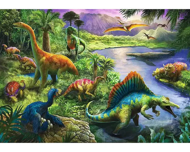 Rompecabezas Dinosaurios - Rompecabezas 200 Pz