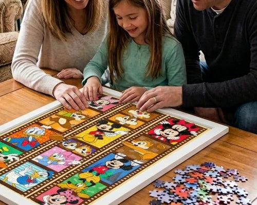 Rompecabezas Mickey Y Sus Amigos Disney 1000 Piezas De Plástico