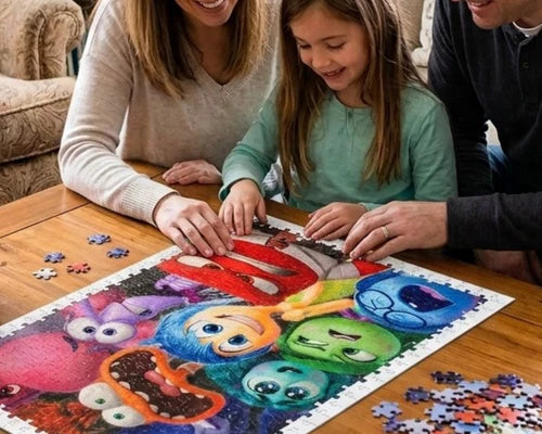 Rompecabezas Intensamente Disney Pixar 1000 Piezas De Plástico