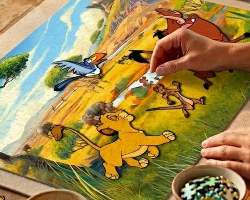 Rompecabezas El Rey León 1,000 Piezas de Plástico Disney
