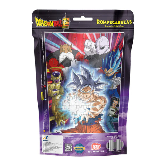 Rompecabezas Bolsa Foil Dragon Ball Super de 100 Piezas