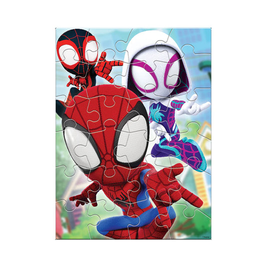 Rompecabezas en Bolsa Metalizada para Niños de Spidey Novelty