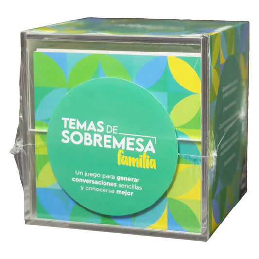 Juego De Cartas Temas De Sobremesa Familia