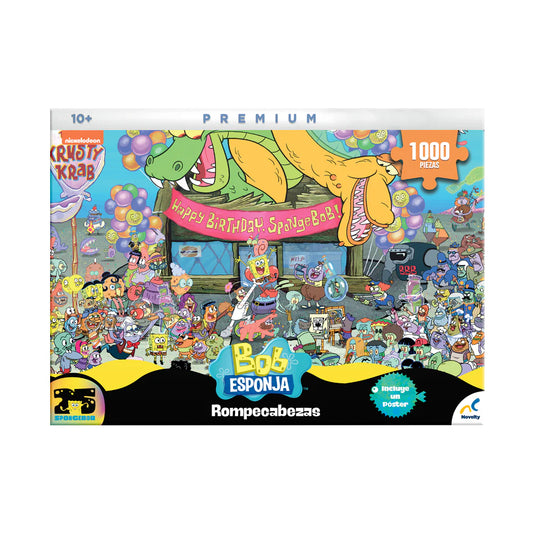 Rompecabezas Coleccionable Premium Bob Esponja 1000 Pzs