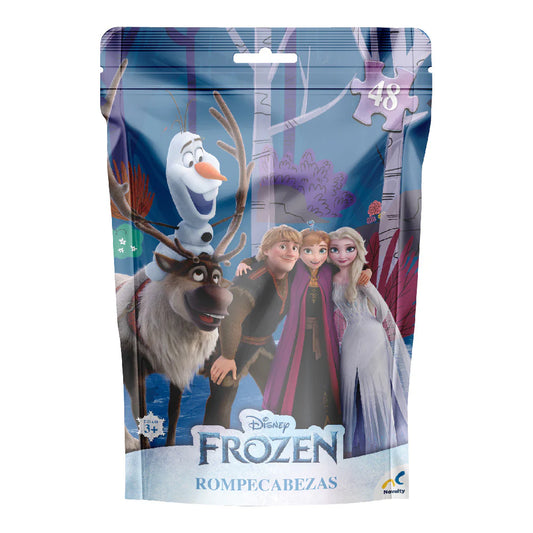 Rompecabezas en Bolsa Metalizada para Niños de Frozen