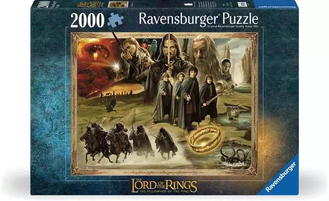 Ravensburger Rompecabezas El Señor de los Anillos: La Comunidad del Anillo - 2000 piezas