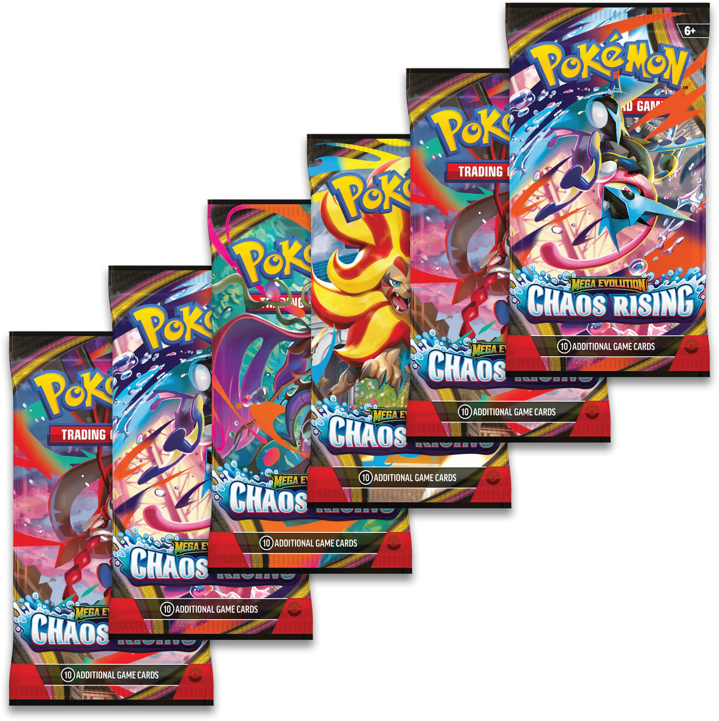 Pokémon TCG: Mega Evolution ME04 - Chaos Rising Booster Bundle - ESPAÑOL