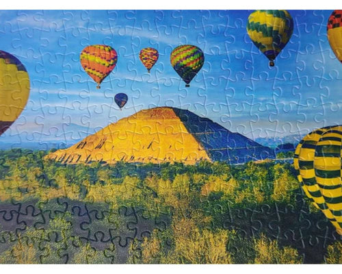 Piramide del Sol Teotihuacán. Rompecabezas 150 Piezas Miniatura PieceRelax