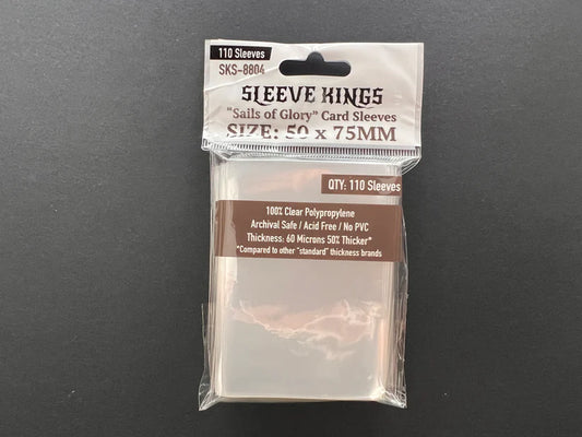 Sleeve King "Sails of Glory" Card Sleeves (50x75mm) 110 Pack, 60 Micron, SKS-8804