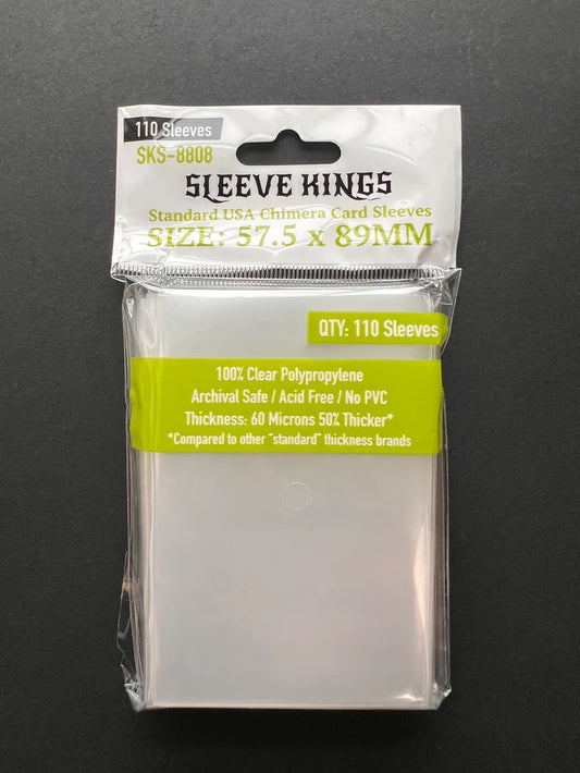 Sleeve King "Chimera" Standard USA Card Sleeves (57.5x89mm) 110 Pack, 60 Micron, SKS-8808