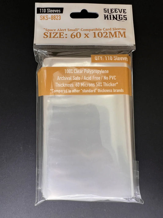 Sleeve King "Space Alert" Compatible Sleeves (60x102mm) 110 Pack, 60 Micron, SKS-8823