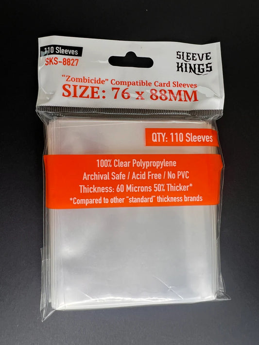 Sleeve King "Zombicide" Compatible Sleeves (76x88mm) 110 Pack, 60 Micron, SKS-8827