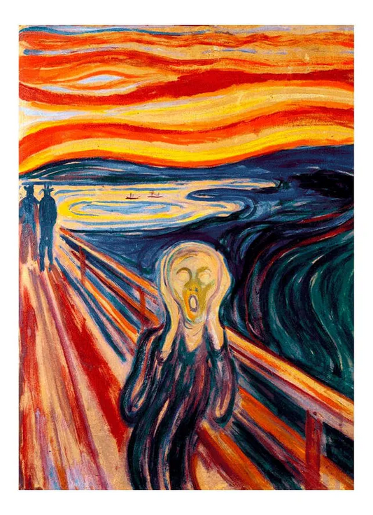 El Grito - Edward Munch: Rompecabezas 1000 Piezas Trefl
