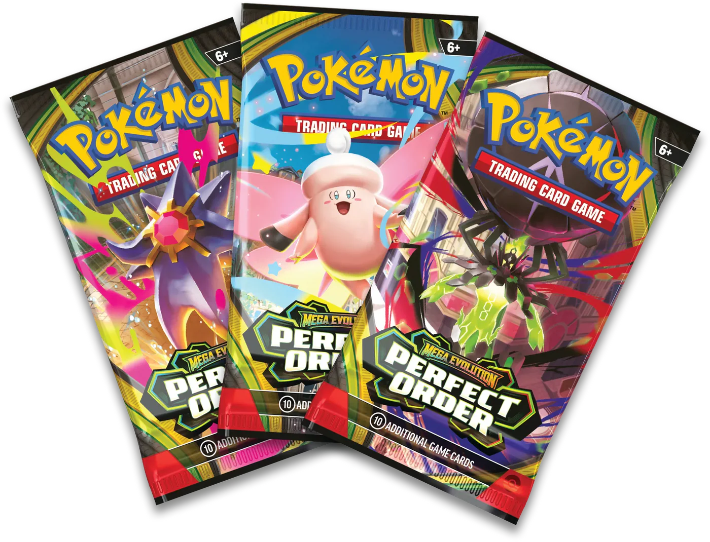 Pokémon TCG: Perfect Order - 3-Pack Blister- INGLES