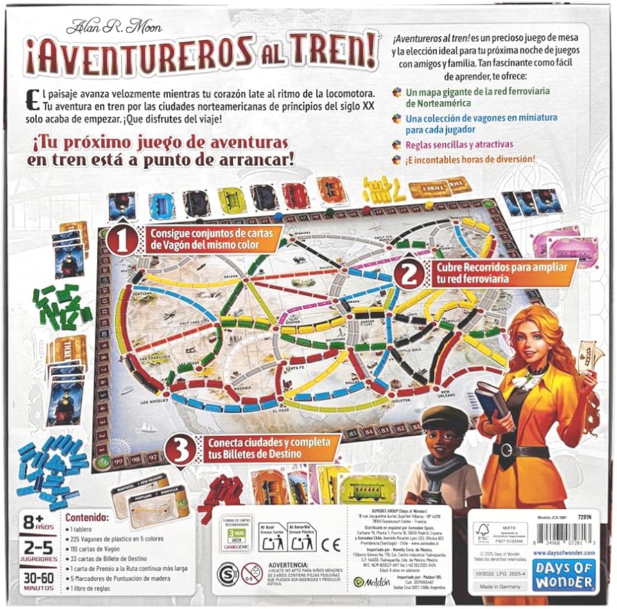 Aventureros al Tren | Ticket to Ride (EN ESPAÑOL)