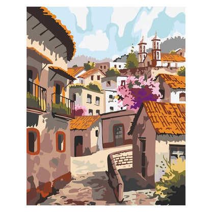Pinta por Numero - 40×50 Pueblo Mágico