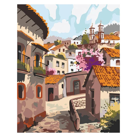 Pinta por Numero - 40×50 Pueblo Mágico