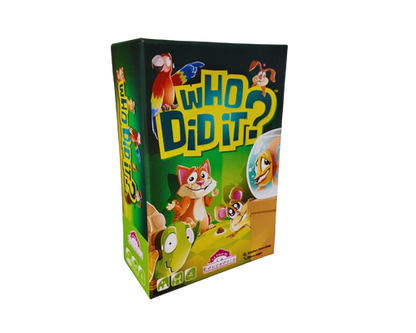 Who Did It? Juego de Mesa Blue Orange EN ESPAÑOL