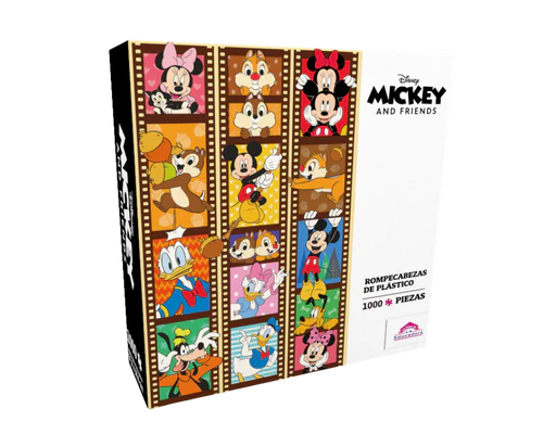 Rompecabezas Mickey Y Sus Amigos Disney 1000 Piezas De Plástico