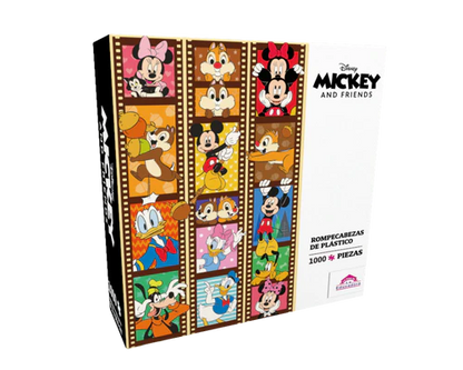 Rompecabezas Mickey Y Sus Amigos Disney 1000 Piezas De Plástico