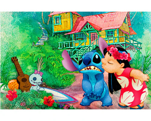 Rompecabezas Lilo Y Stitch Disney 600 Piezas De Plástico