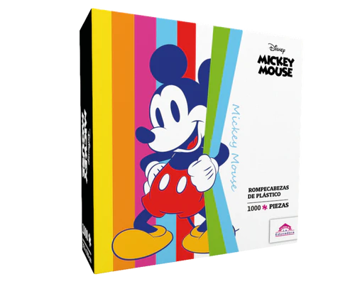 Rompecabezas Mickey Mouse Colores Disney 1000 Piezas De Plástico