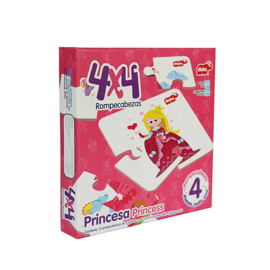 Rompecabezas 4x4 Princesa