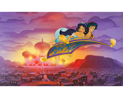Rompecabezas Aladino y JAzmine 1000 piezas plástico